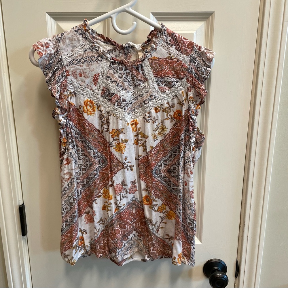 Matilda Jane Multicolor Boho Blouse
